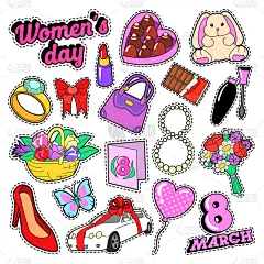 女人,天气,8日,分离着色,白昼,布置,行军,问候,庆祝,爱