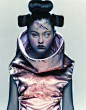 Devon Aoki in Alexander McQueen