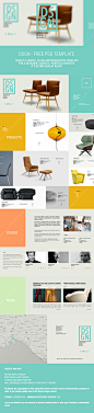 DSGN - Free .PSD Template : DSGN is a simple, clean and modern PSD template for a designer / agency / portfolio website. It's retina dsplay ready.