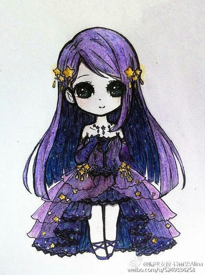 纯手绘q版奇迹暖暖简直要萌死人辣