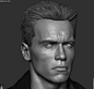 Anold Schwarzenegger (Terminator 2) _ Darkside Collectibles, Hossein Diba : Here is likeness sculpt of Arnold from Terminator 2 I did for Darkside Collectibles a while ago. Hope you like it, cheers.
https://www.instagram.com/hossein.diba 
https://www.face