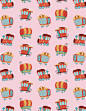 Big Top Fun Patterns and Characters on Behance