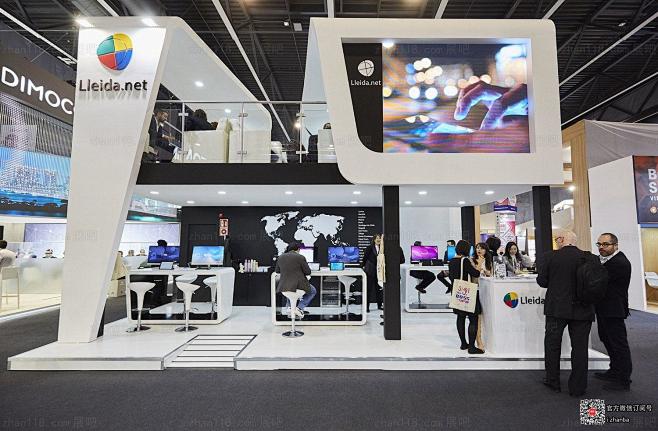 [展吧]展台3d模型与设计资源库，提供高...