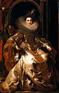 Portrait of Maria Serra  Pallavicino by Peter Paul Rubens