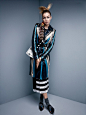 吉吉・哈迪德-VOGUE时尚美2015年十一月-现代的几何轮廓的时尚---酷图编号1146525