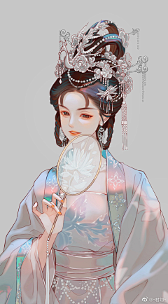 樱络手绘采集到古风画