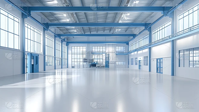 建筑系列通用工厂内部实景图片背景素材素材-花瓣网
