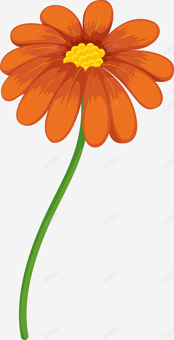 卡通儿童画花朵矢量图高清素材设计图片页面网页平面电商创意素材png