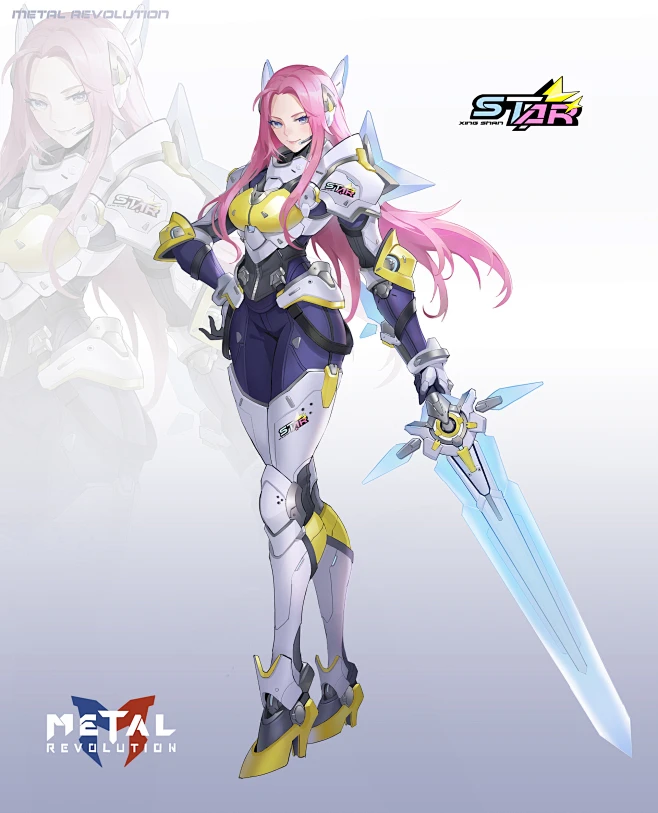 Metal Revolution金属对决角色-花瓣网