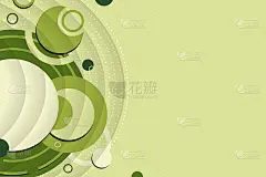 抽象的背景几何形状和圆形。春夏壁纸。商业，企业，聚会，节日，研讨会和会谈的演示标题幻灯片设计模板