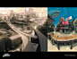 Artes do game Sunset Overdrive, da Insomniac, por Vaughan Lin | THECAB - The Concept Art Blog