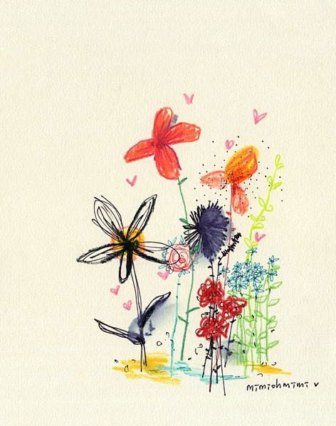 一组抽象类插画欣赏
