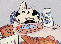 Duuuuuuuxy采集到Q版小人美食
