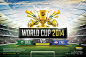 World Cup 2014 Flyer Template on Behance