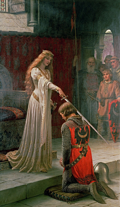 秋音有声采集到油画｜Edmund Blair Leighton（英国）