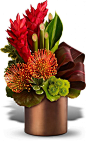 A Zen Bouquet Shows the Beauty of Exotic Flowers | Teleflora