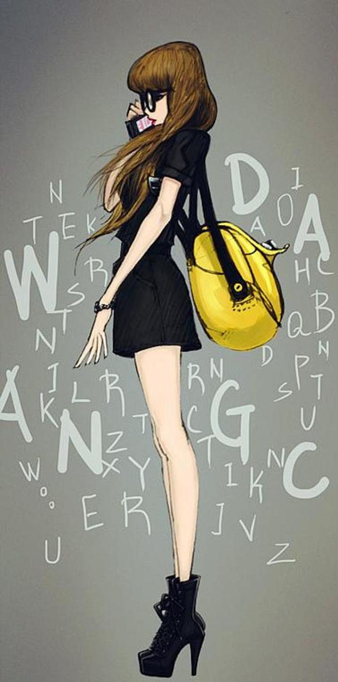 眼镜控美少女