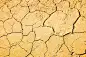 Cracked ground