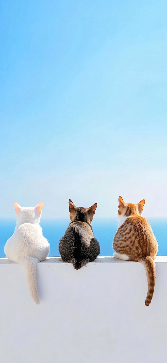 背对镜头却藏不住满屏的萌态猫咪背影杀