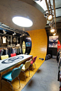 Ex Raw State (design showroom & fashion store) by Unicum , via Behance