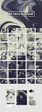 抽象流体颜料绘画艺术大理石纹理素材 Suminagashi Marble Textures【jpg】_背景底纹_乐分享素材网_psd素材_平面素材_png素材_免费素材_素材共享平台