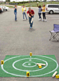 tailgating fun. This outdoor version of bowling is based on the ancient Irish game of Skittles. #UltimateTailgate #Fanatics