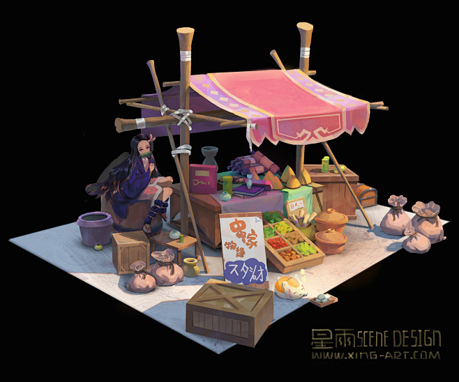 #2019年秋季场景班# 学员作品选登,...