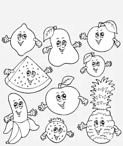 简笔画黑色水果高清素材 水果 简笔画 黑色 免抠png 设计图片 免费下载