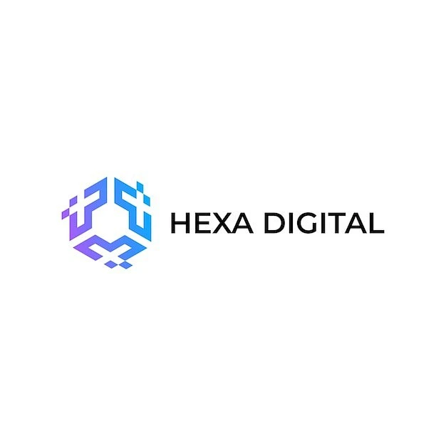 数字科技矩阵标志logo矢量图设计素材 花瓣网 