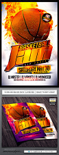 GraphicRiver Basketball Flyer Template 4582621