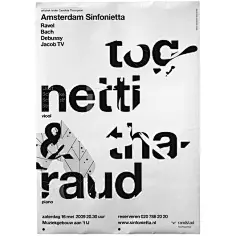 阿姆斯特丹 Adam Sinfonietta 交响乐团系列海报 - AD518.com - 最设计
