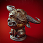Yechawood！, Zhelong Xu : A place name from my hometown. It is also the same name of my book. Originally used as a ZBrush 2018 beta sphere challenge, but I recently had time to complete it. This is what you see. At the same time, this is the second work I 