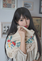 木棉女子清新私房写真安静可人 