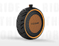 Portable Bluetooth Speaker--Tire : speaker