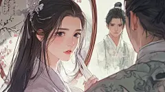 中国风插画古代女子 (10)