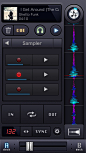 Cloud DJ音乐手机应用界面设计，来源自黄蜂网http://woofeng.cn/mobile/