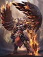 Warrior, Luna L : Promotional art was done by 2015