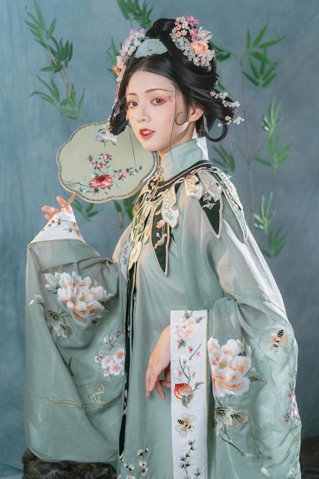 【汉司蕴 清芷】原创正品明制汉服立领对襟...