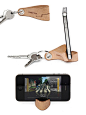 KEYRING Iphone/ipod holder MXS by Alain Berteau | moddea  Oh, that is gorgeous.: 