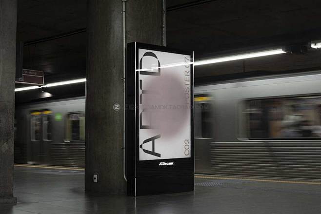高级城市地铁电梯广告牌手持海报电脑手机屏...