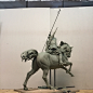 Concept of the Polish Cavalry monume