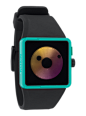 NIXON 出品的 Newton 腕表，极简外型，早前向大家推荐过黑红配色，今日见到这个配色觉得更美。按下灯光按钮后，表面将呈现 3 秒的照明状态。