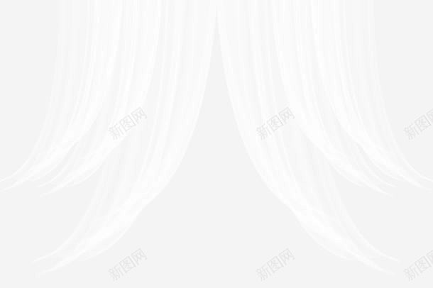 白纱帘白纱幔 透明纱 透明纱帘 元素 免抠png 设计图片 免费下载 页面网页 平面电商 创意素材