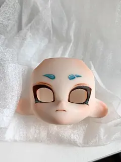 Splatoon DIY BJD Custom Facepaint