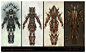 Diablo 3 - Witch Doctor Armor designs, Trent Kaniuga : Concept art from Diablo 3