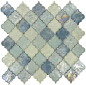 Sheet size: 11" x 11 1/4"     Tile Size: 2" x 2  1/4"     Tiles per sheet: 45     Tile thickness: 1/4" nominal       Grout Joints: 1/8"Sheet Mount: Mesh Backed: 