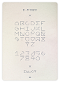 Hadrien Degay Delpeuch - E-pure Font abc #采集大赛# #平面#