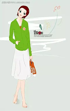 插着口袋的短发女生时尚人物漫画PSD分层素材|PSD素材|绘画设计|卡通人物|漫画人物|人物插画|手绘人物|水彩插画|PSD素材元旦素材|礼品素材 PSD素材|庆典素材 PSD素材|配景素材PSD素材(PSD)