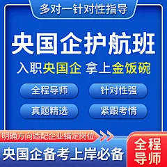 央国企就业指导应届生校招岗位汇总简历优化人岗匹配笔试面试辅导-淘宝网