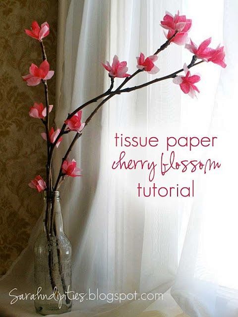 Tissue Paper flowers